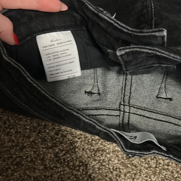 Kancan Black Distressed Skinny Jeans - Picture 2 of 4